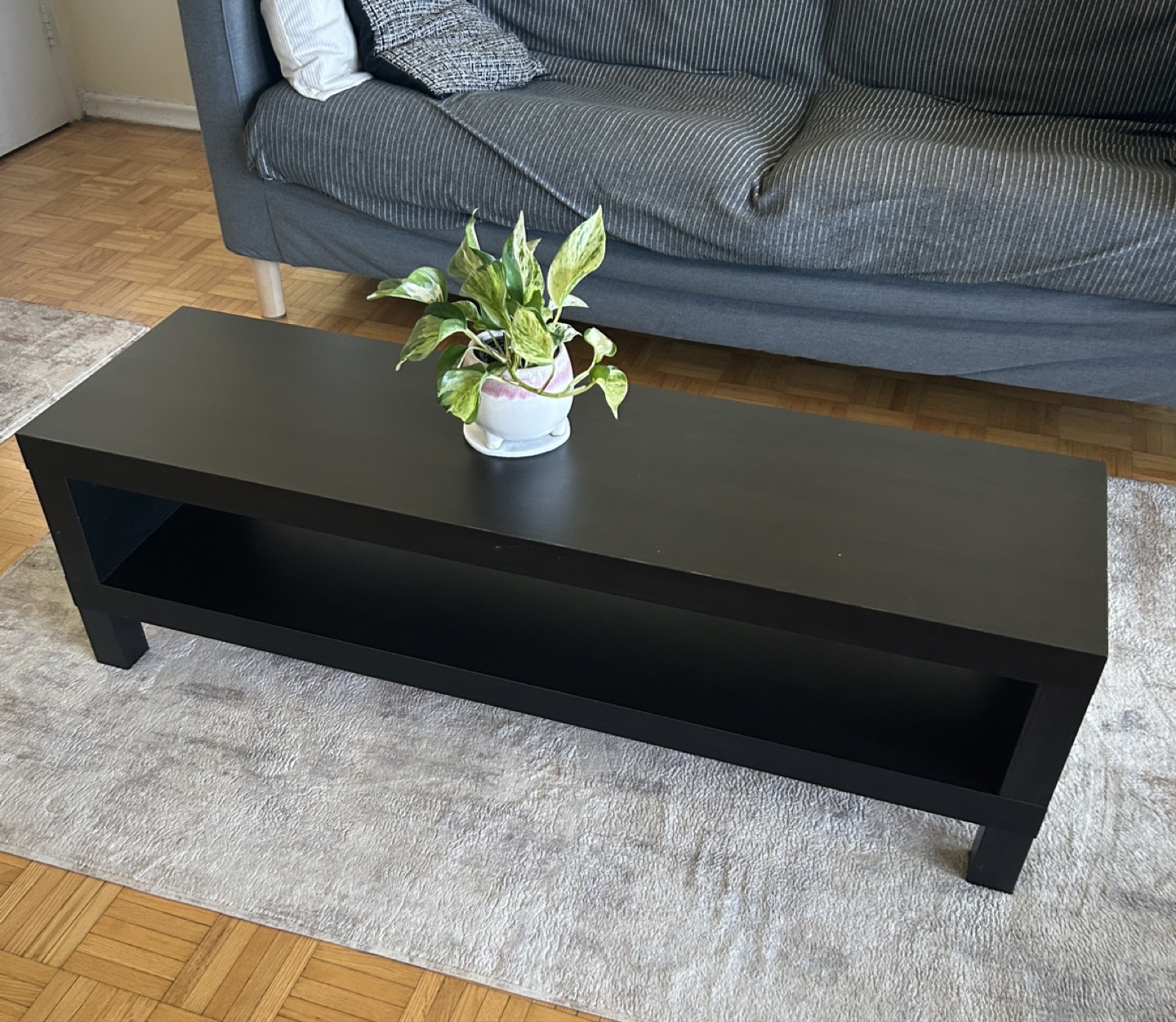 IKEA TV Bench/Coffee Table Black