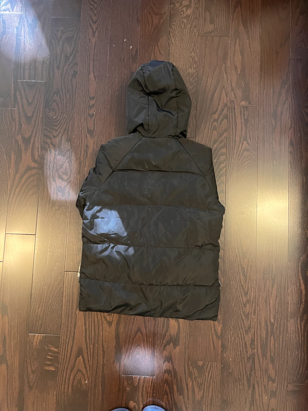 C|SONO Kids Black Hooded Puffer Jacket Size 10 - photo 2