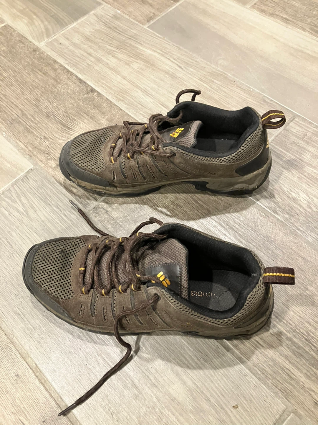 Columbia Men's Brown Hiking Shoes Size 12