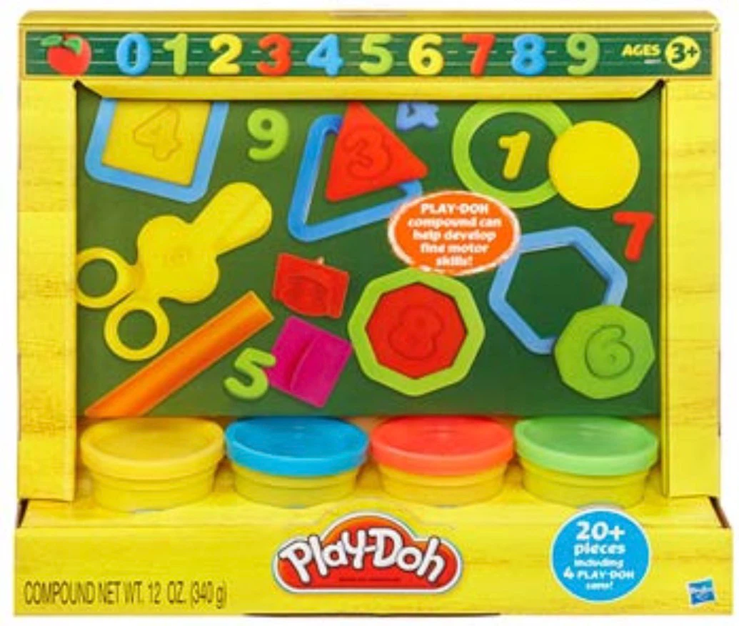 Play-Doh Chalkboard Back to School Learning Set