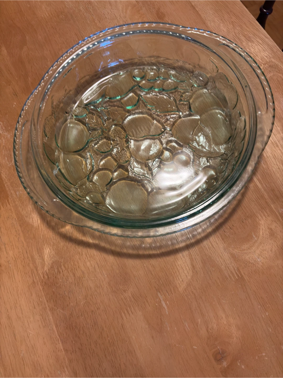 Vintage Anchor Hocking Glass Pie Dish - photo 2