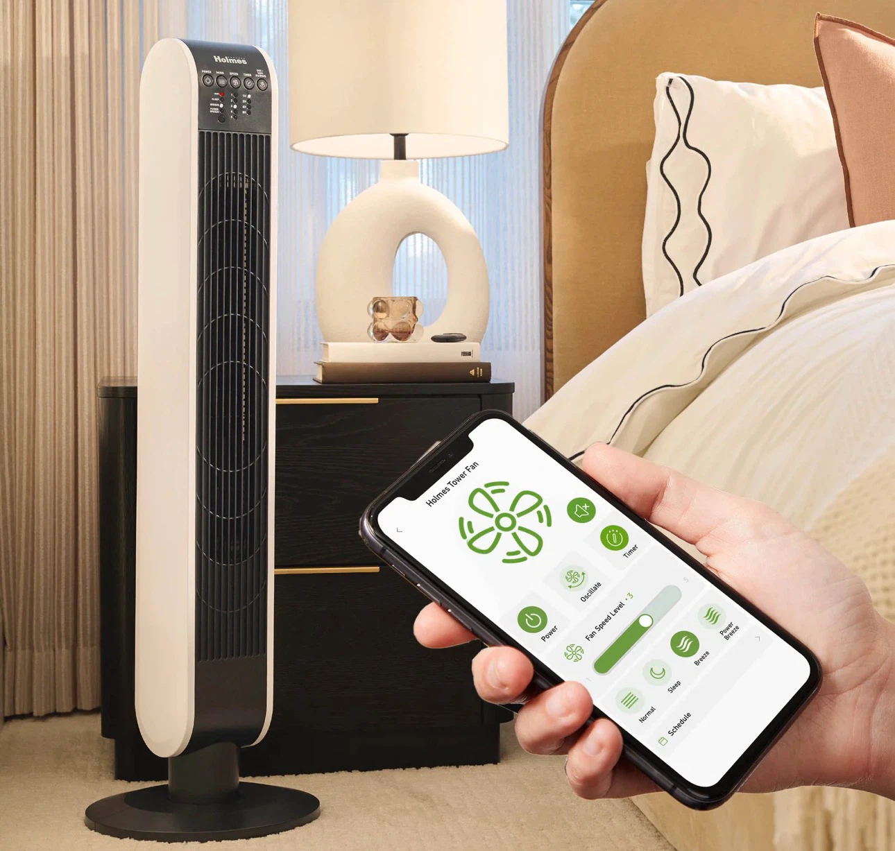 Holmes SmartConnect CleanBreeze Digital Tower Fan - photo 3