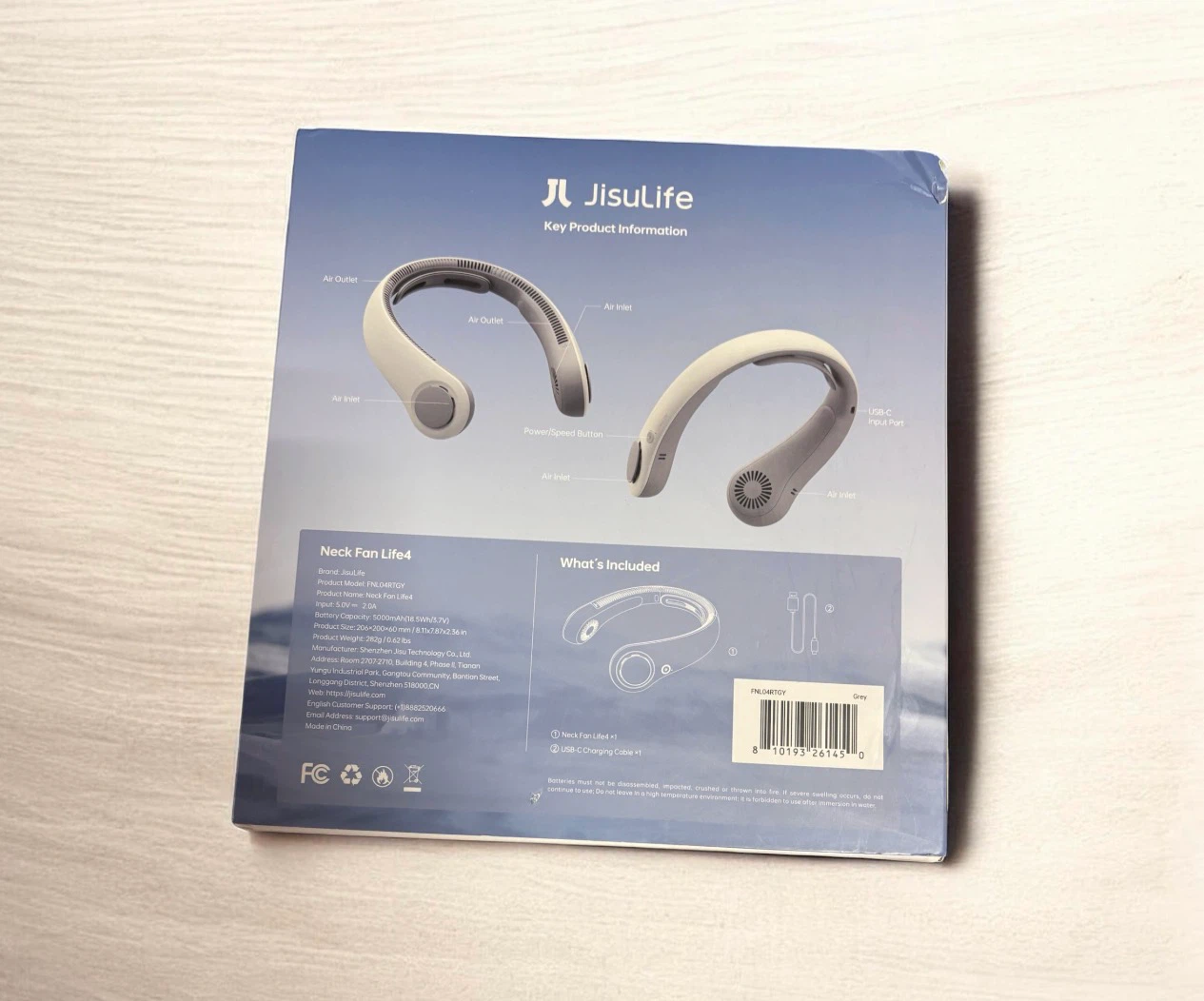 JisuLife Neck Fan Life4 - photo 3