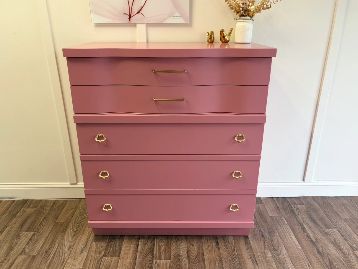 MCM Vintage Dresser — Beautifully Refinished