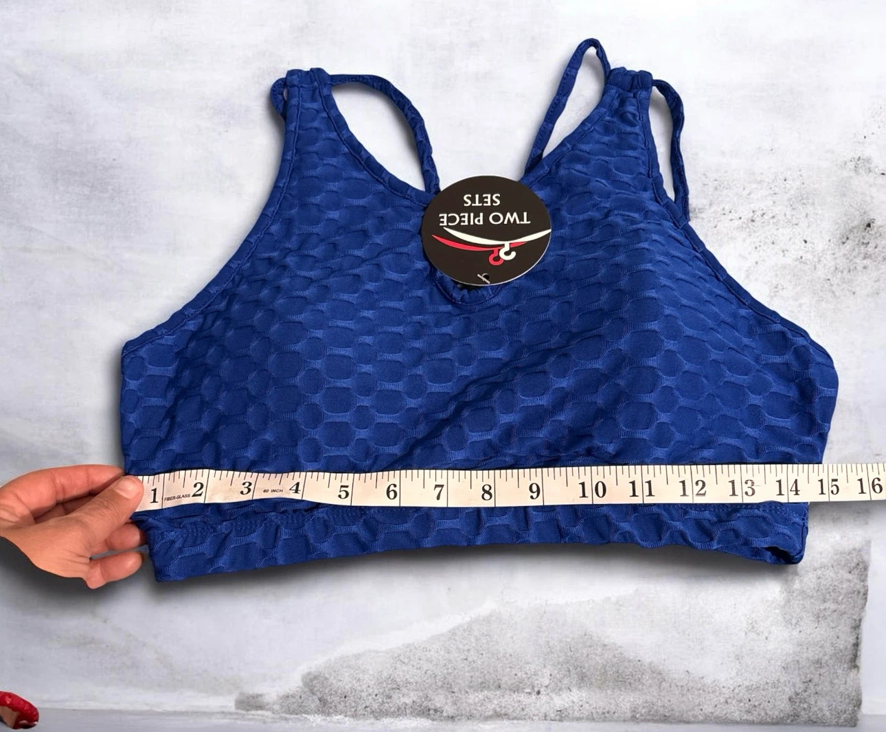 Blue Two Piece Workout Set - photo 4