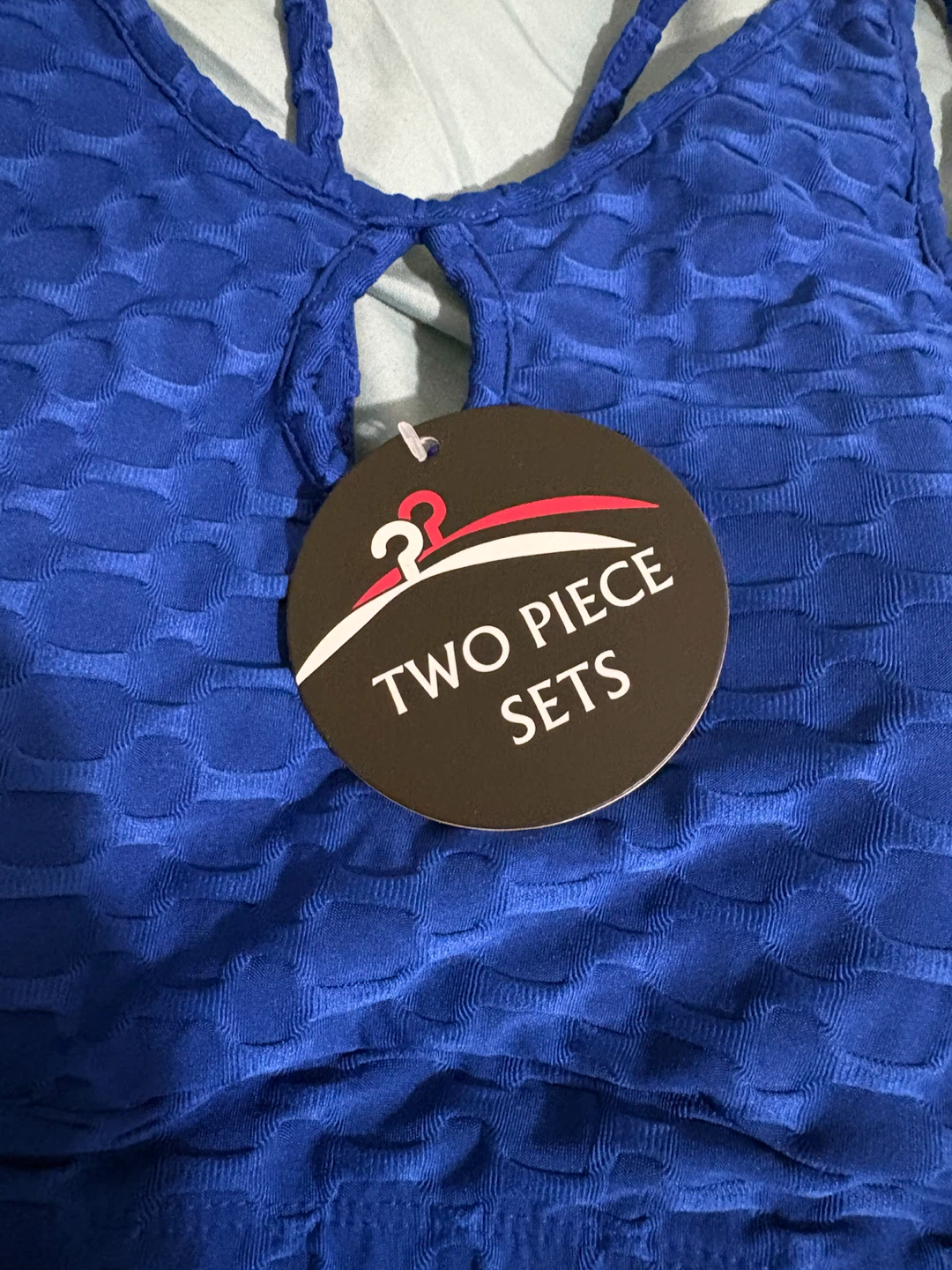 Blue Two Piece Workout Set - photo 5