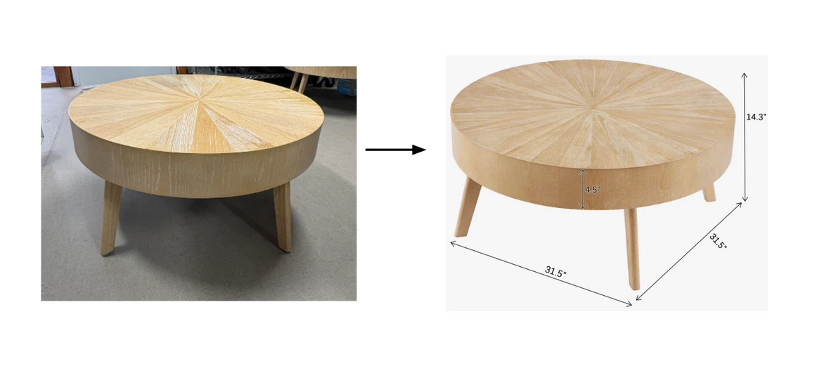 New Round Coffee Table