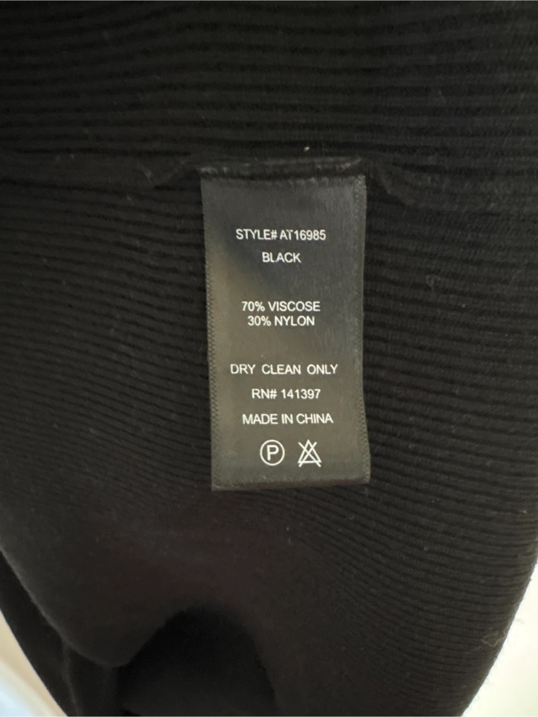 ASTR The Label Black Long Sleeve Wrap Dress - photo 5