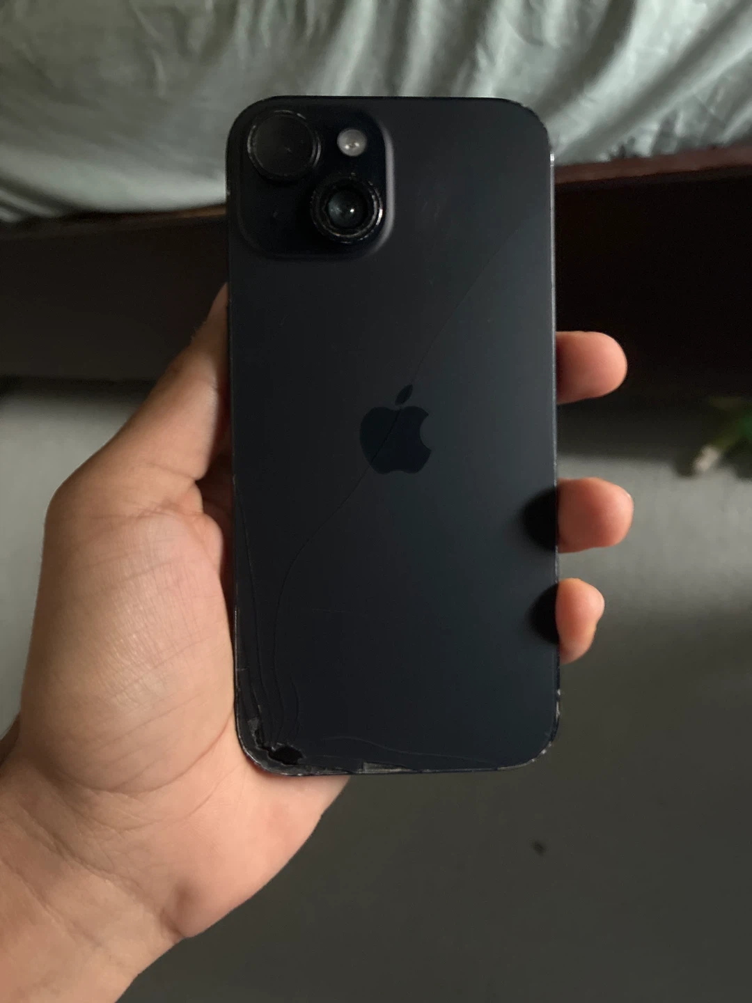 Black iPhone 15