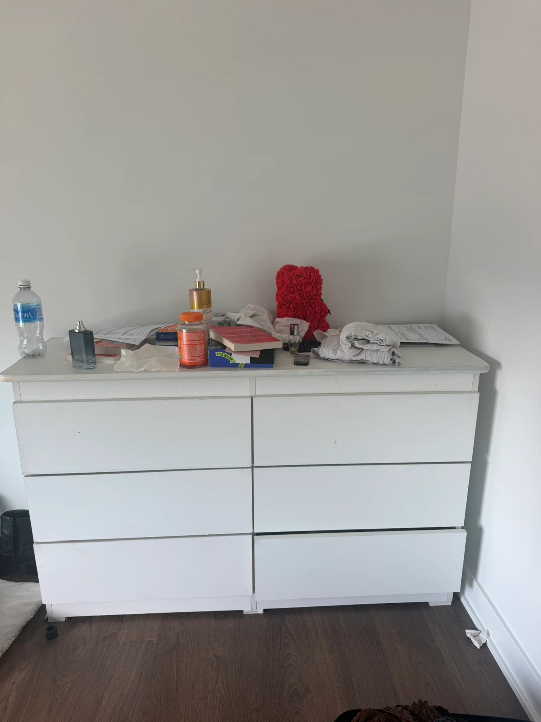 IKEA MALM 6-drawer dresser, white - photo 3