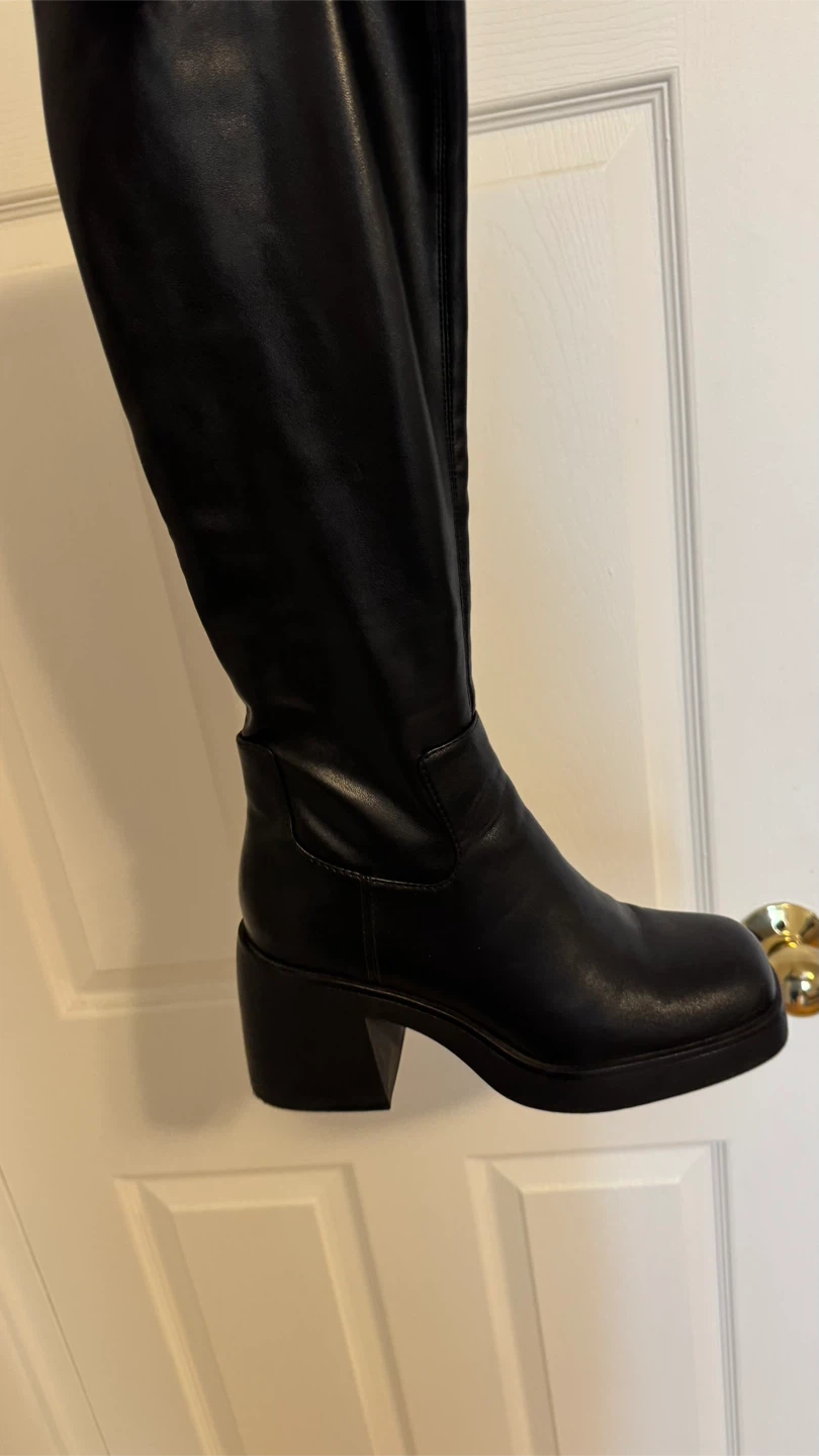 ALDO Black Knee-High Boots