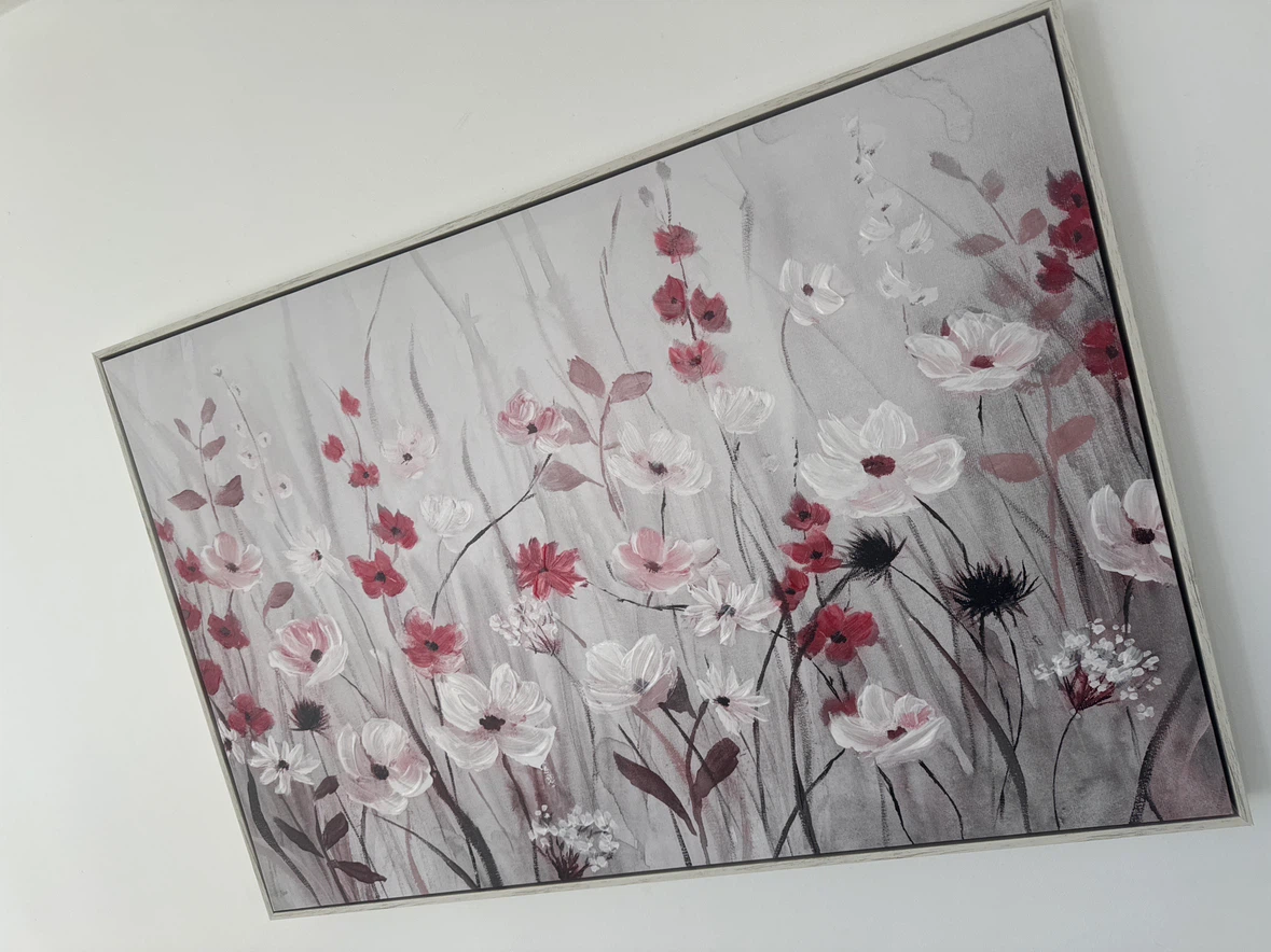 Floral Wall Art Canvas