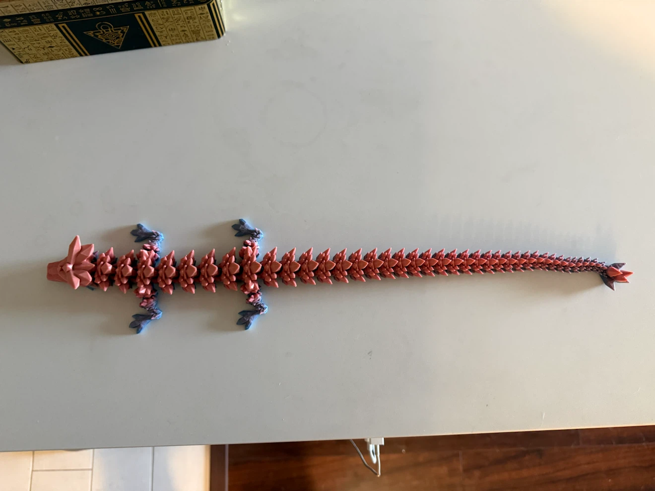 3D Printed Articulated Crystal Dragon - photo 3