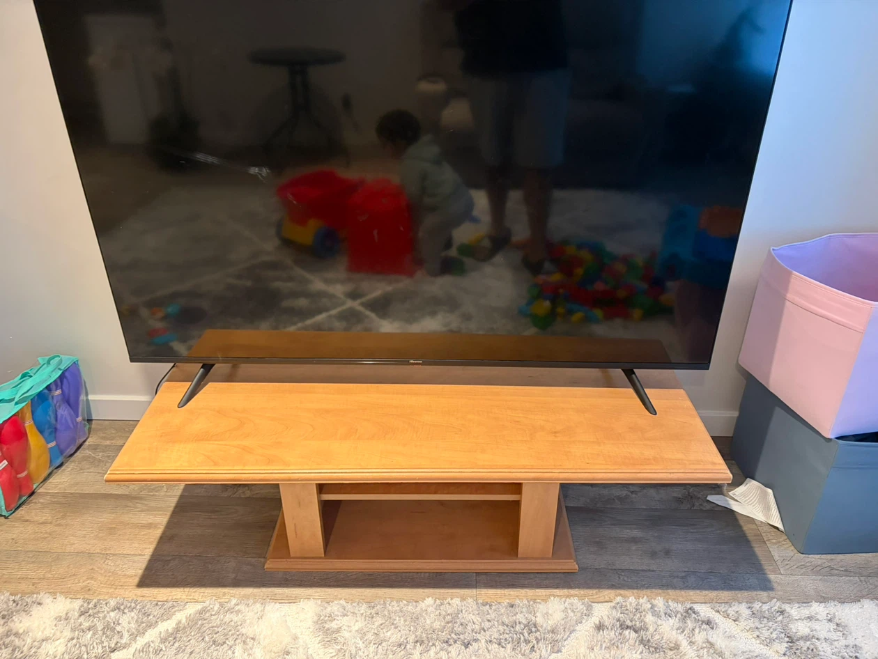 Wooden TV Stand with Storage