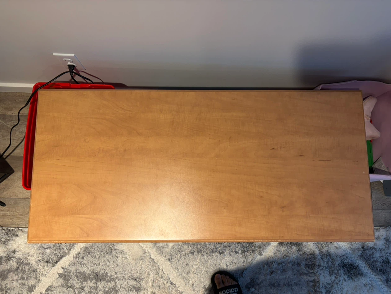 Wooden TV Stand with Storage - photo 2