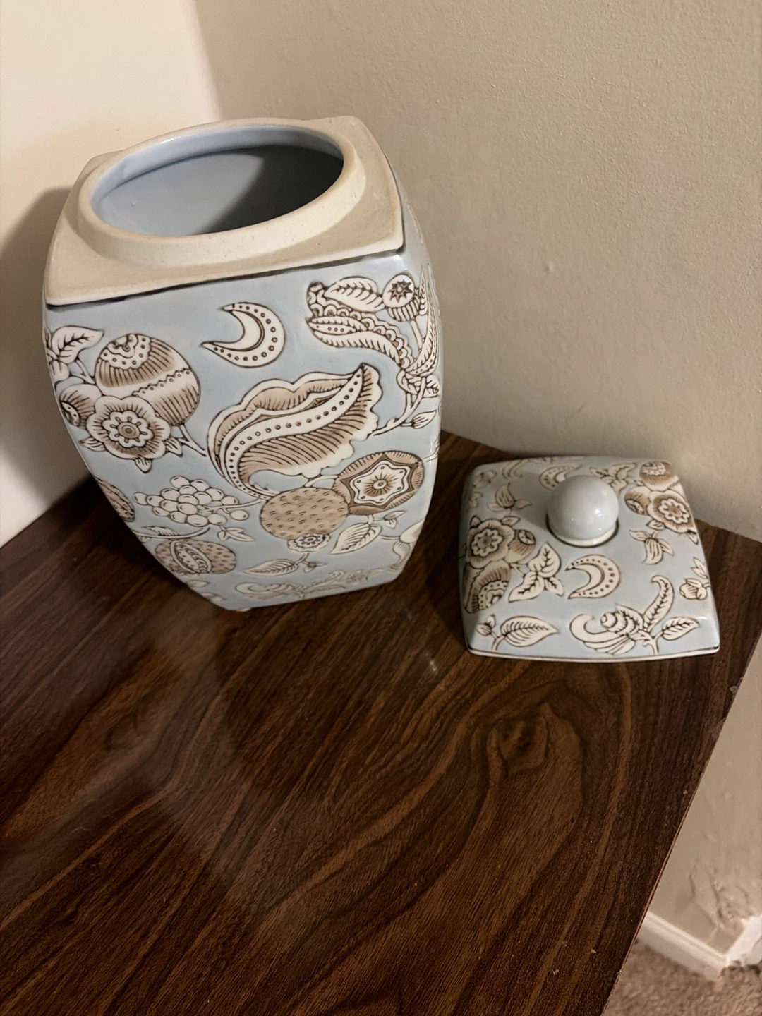 Ceramic Decorative Jar with Lid - photo 2