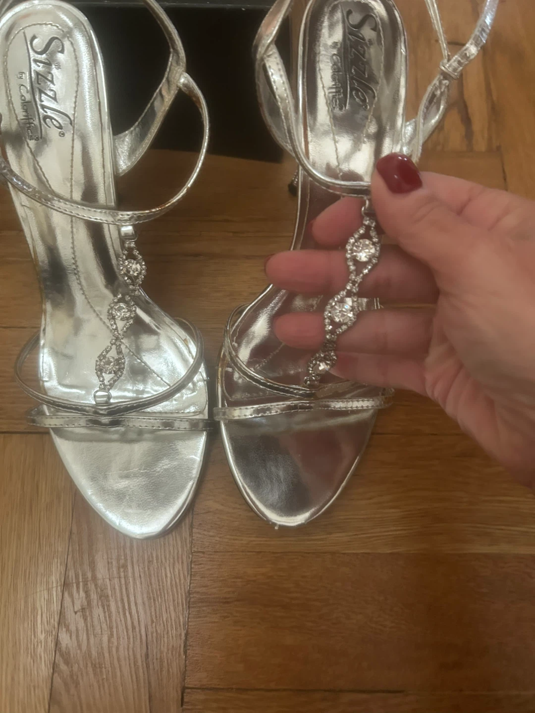 Rhinestone Sandals - photo 2