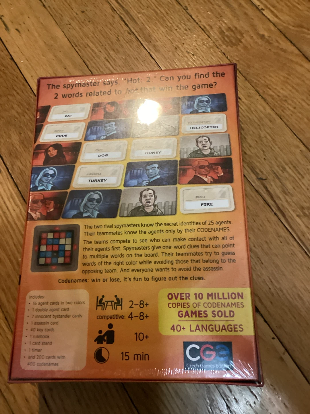 New in shrinkCodenames Board Game by Czech Games Edition - photo 2
