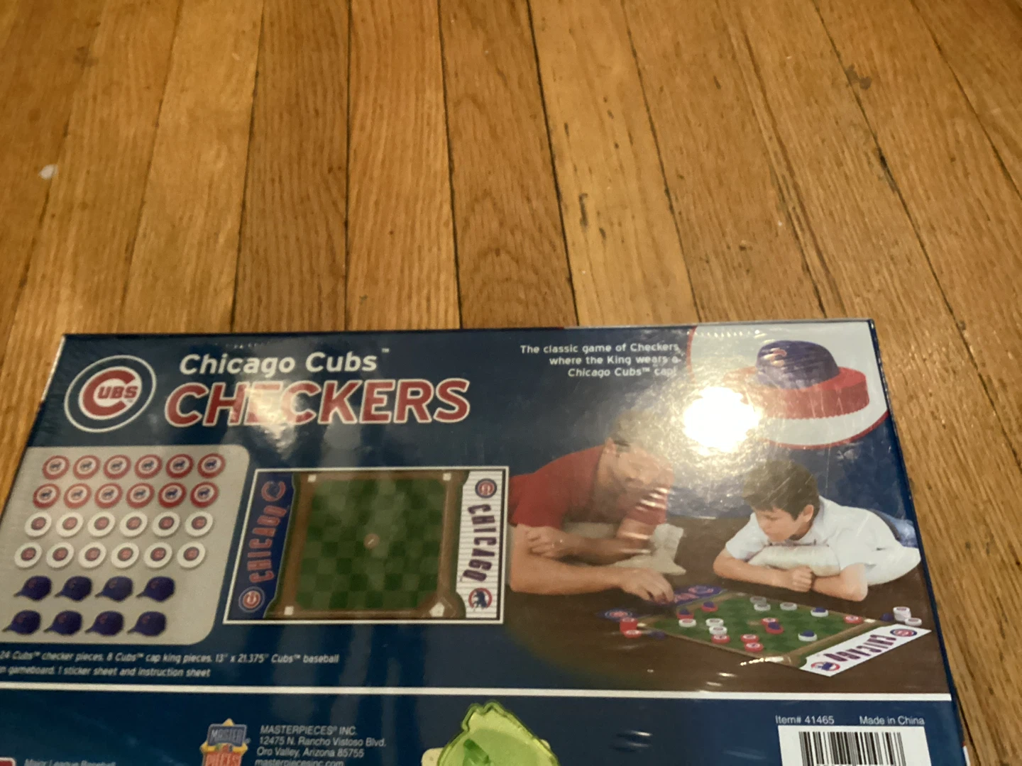 New in shrink Chicago Cubs Checkers Board Game - photo 2
