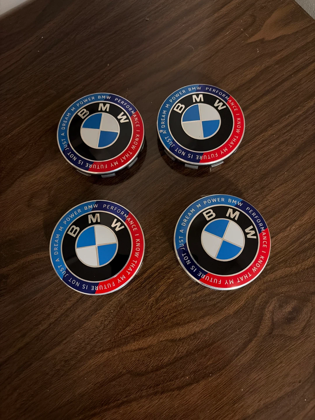 Set of 4 BMW M Performance Wheel Center Caps