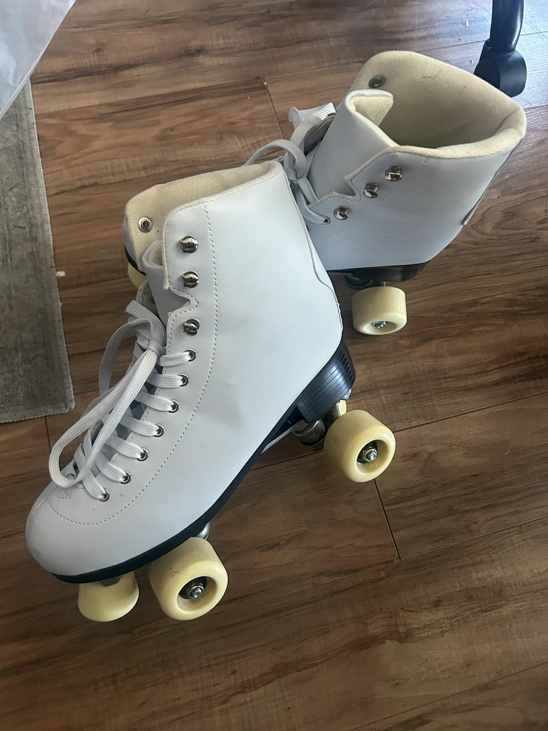 White Roller Skates