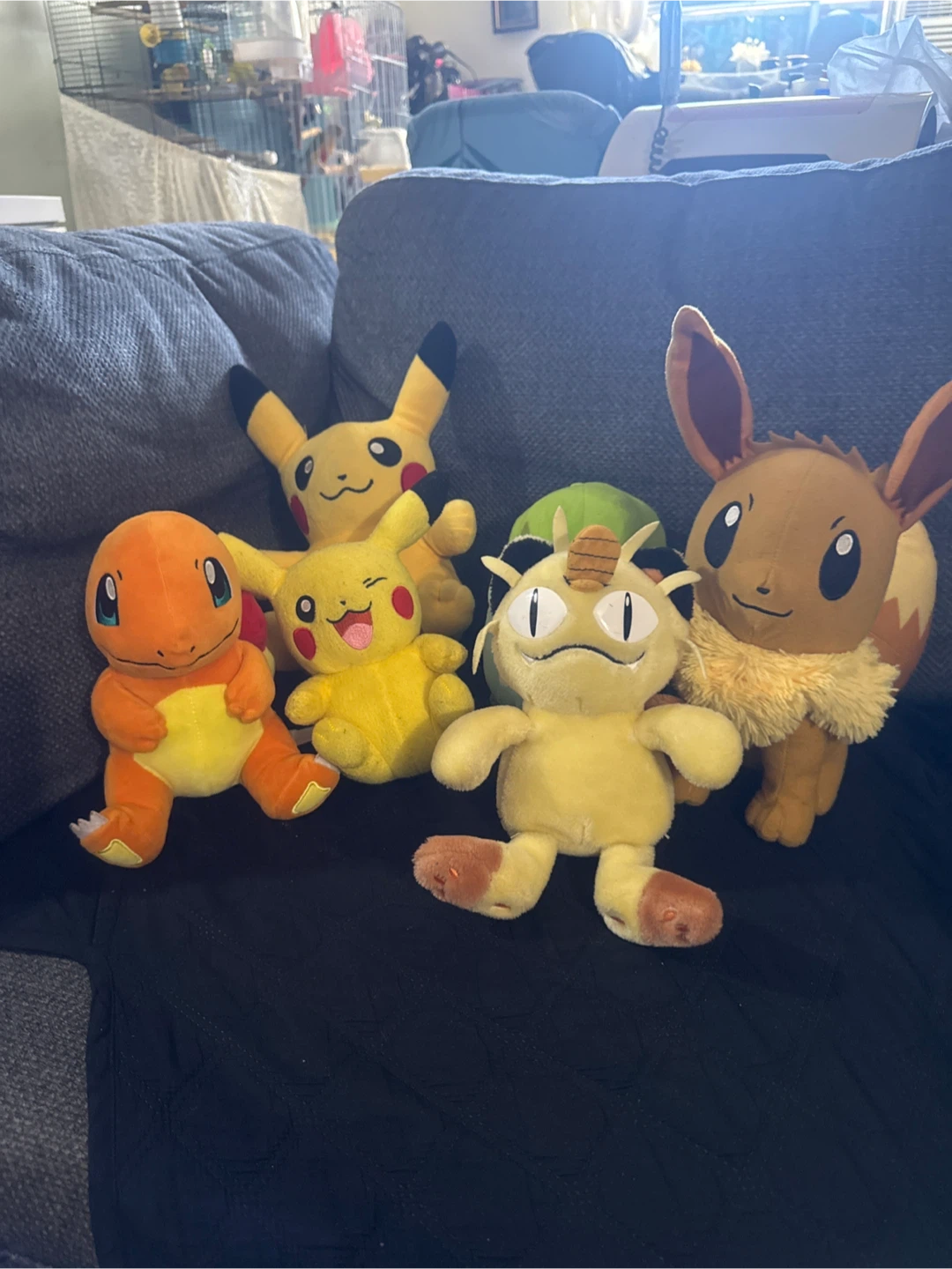 Set of Pokémon Plush Toys