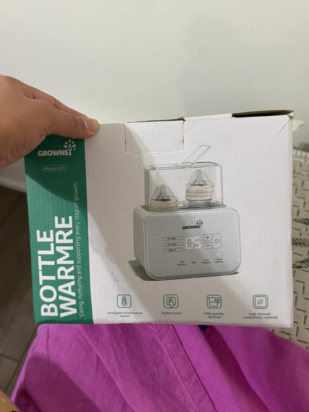 Grownsy Baby Bottle Warmer Model W3 - photo 2