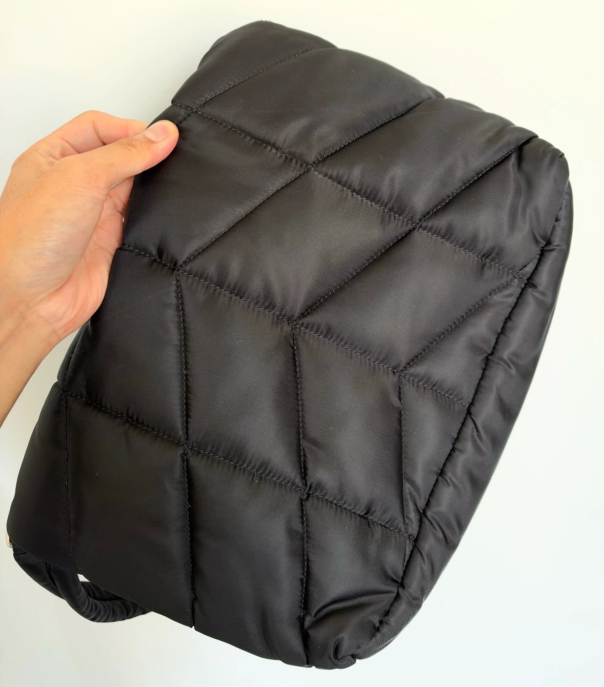 Puffer Quilted Nylon Shoulder Bag - photo 2