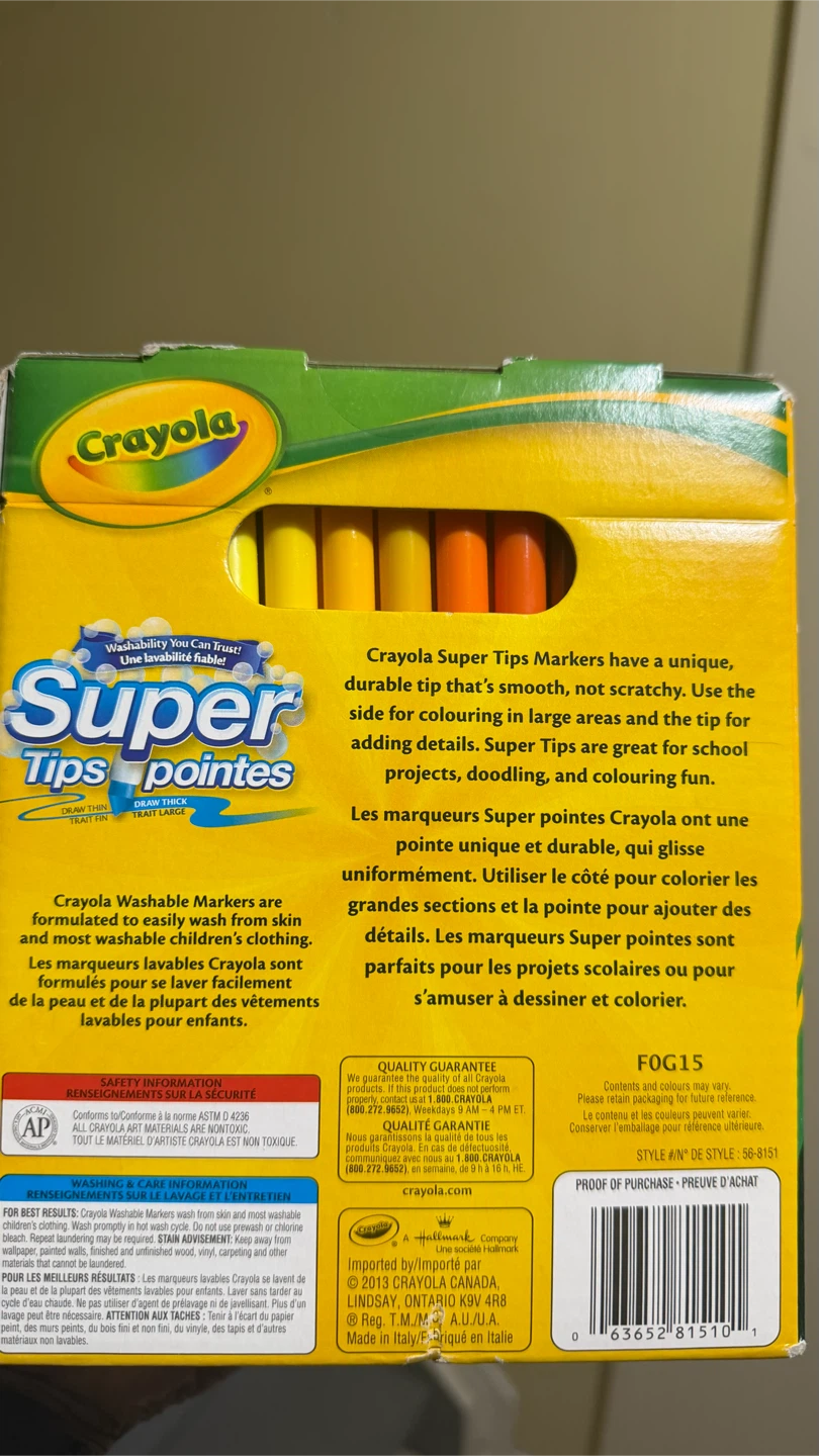 Crayola Super Tips Washable Markers 100 Count - photo 2