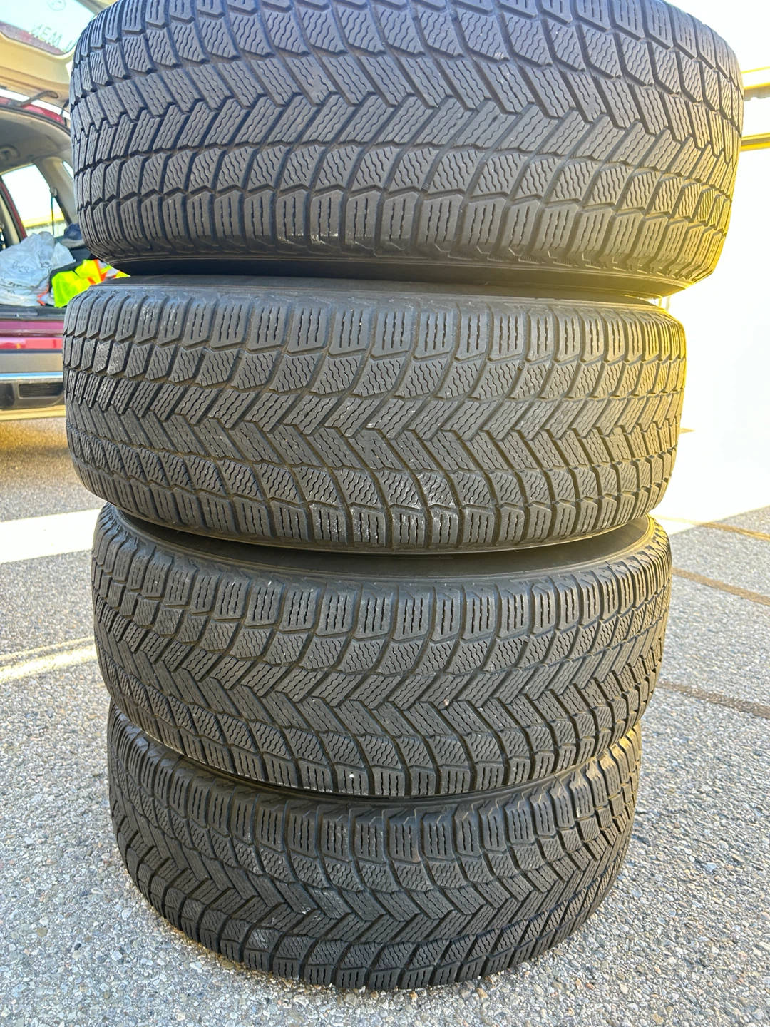 265 70 17 Set of 4 Used winter tires