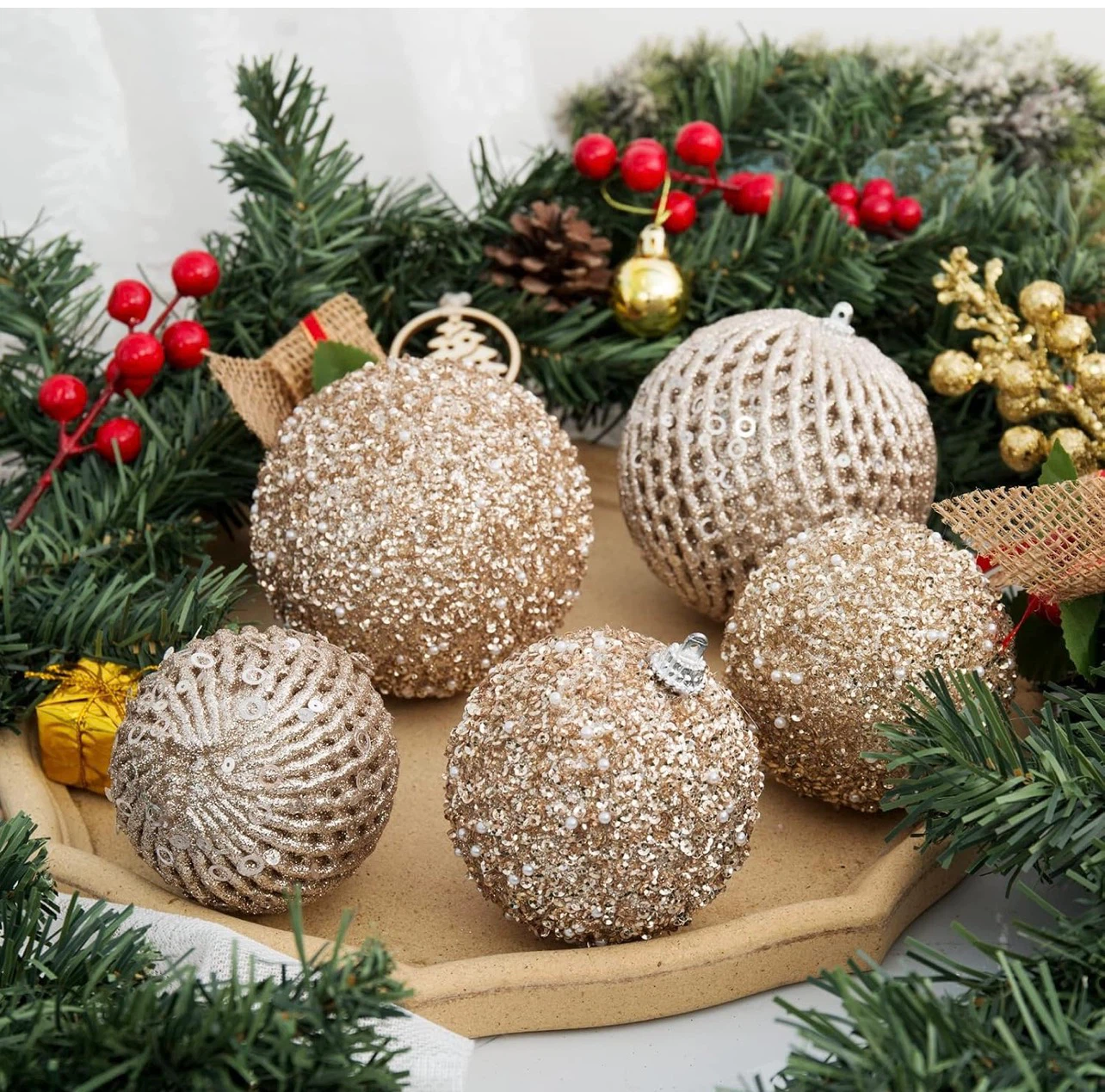 Christmas Ornaments Set 18pc - photo 2
