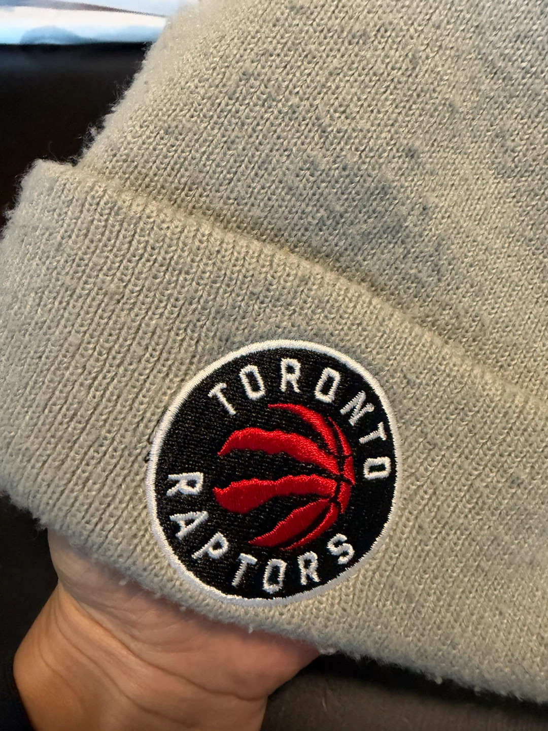 Kids Toronto Raptors Grey Toque