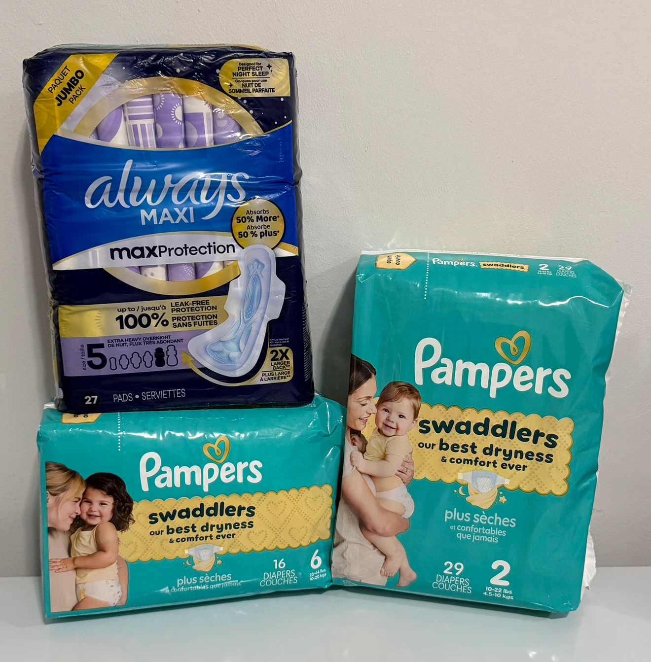 Always and Pampers Hygiene Bundle