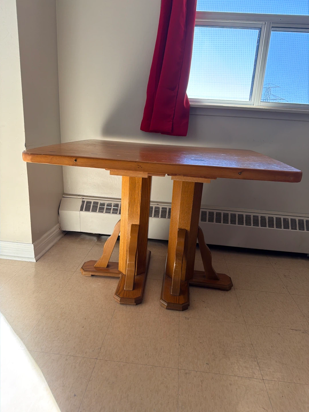 Solid Wood Rectangular Dining Table - photo 2
