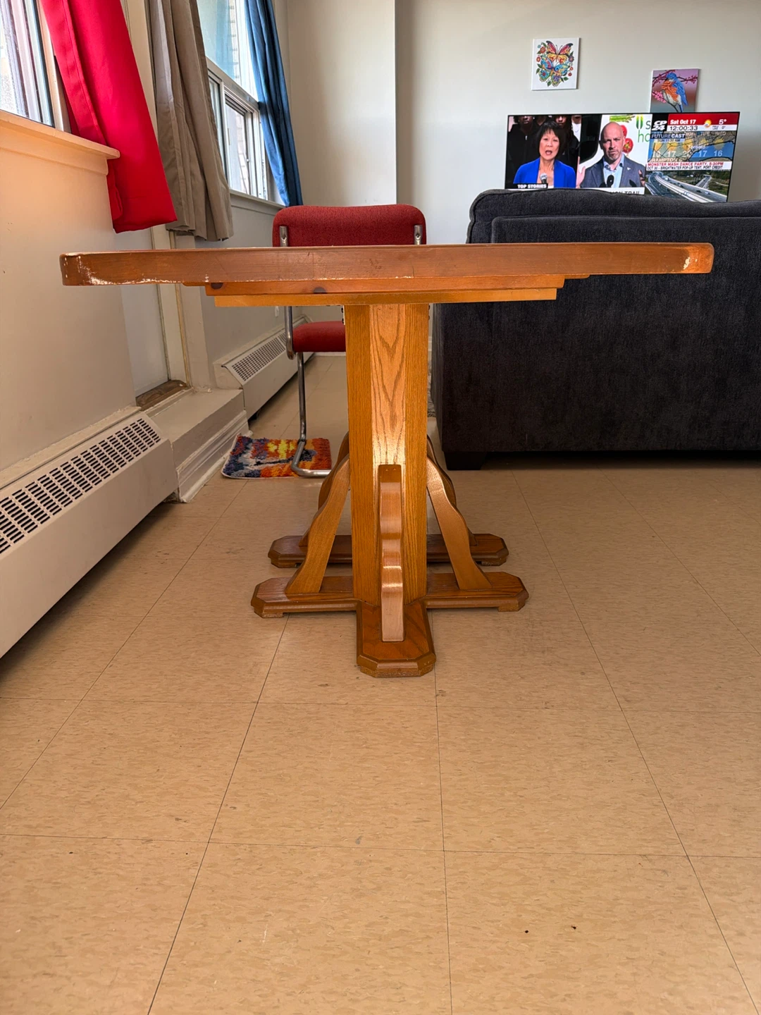 Solid Wood Rectangular Dining Table - photo 3