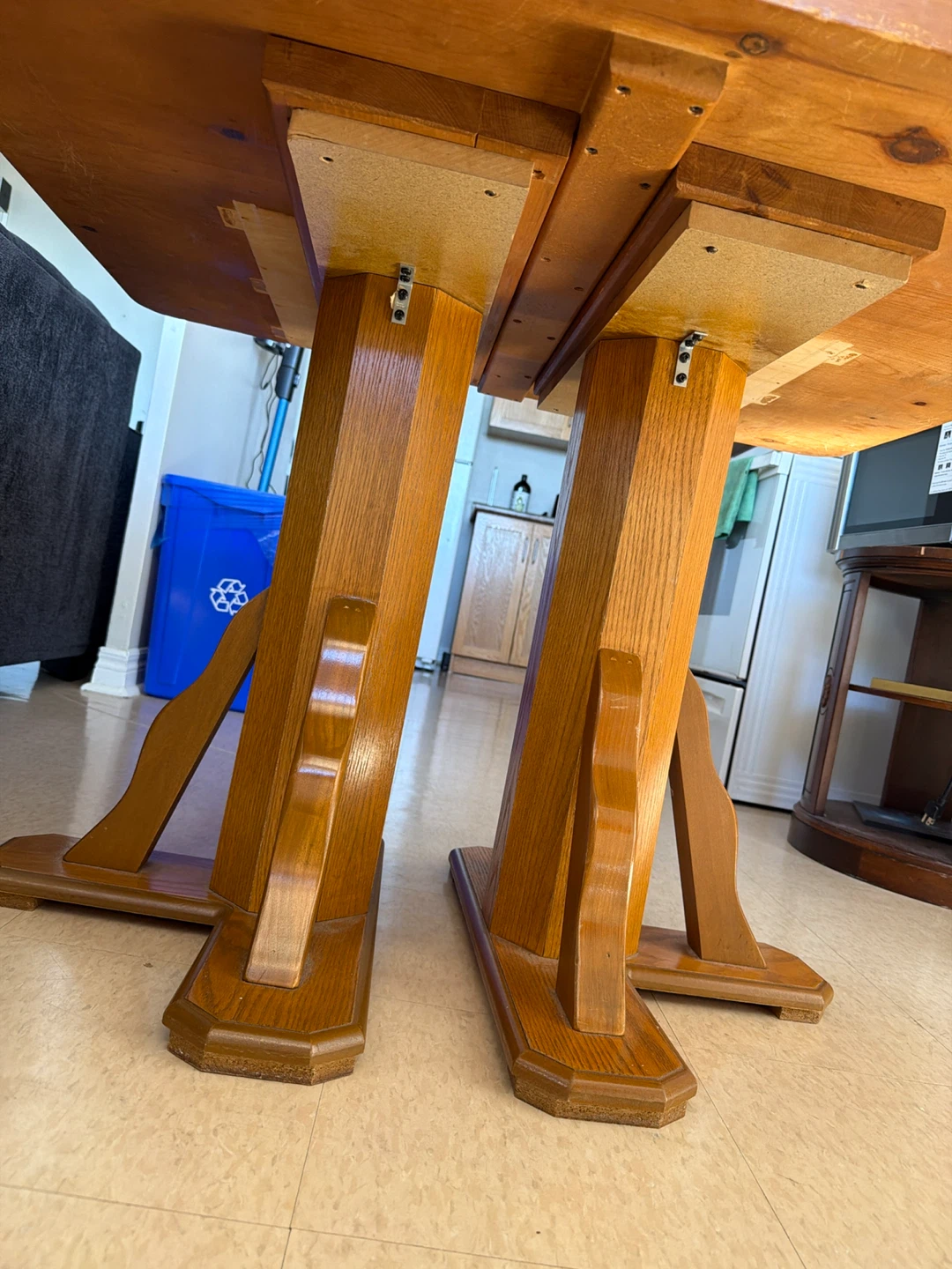 Solid Wood Rectangular Dining Table - photo 5