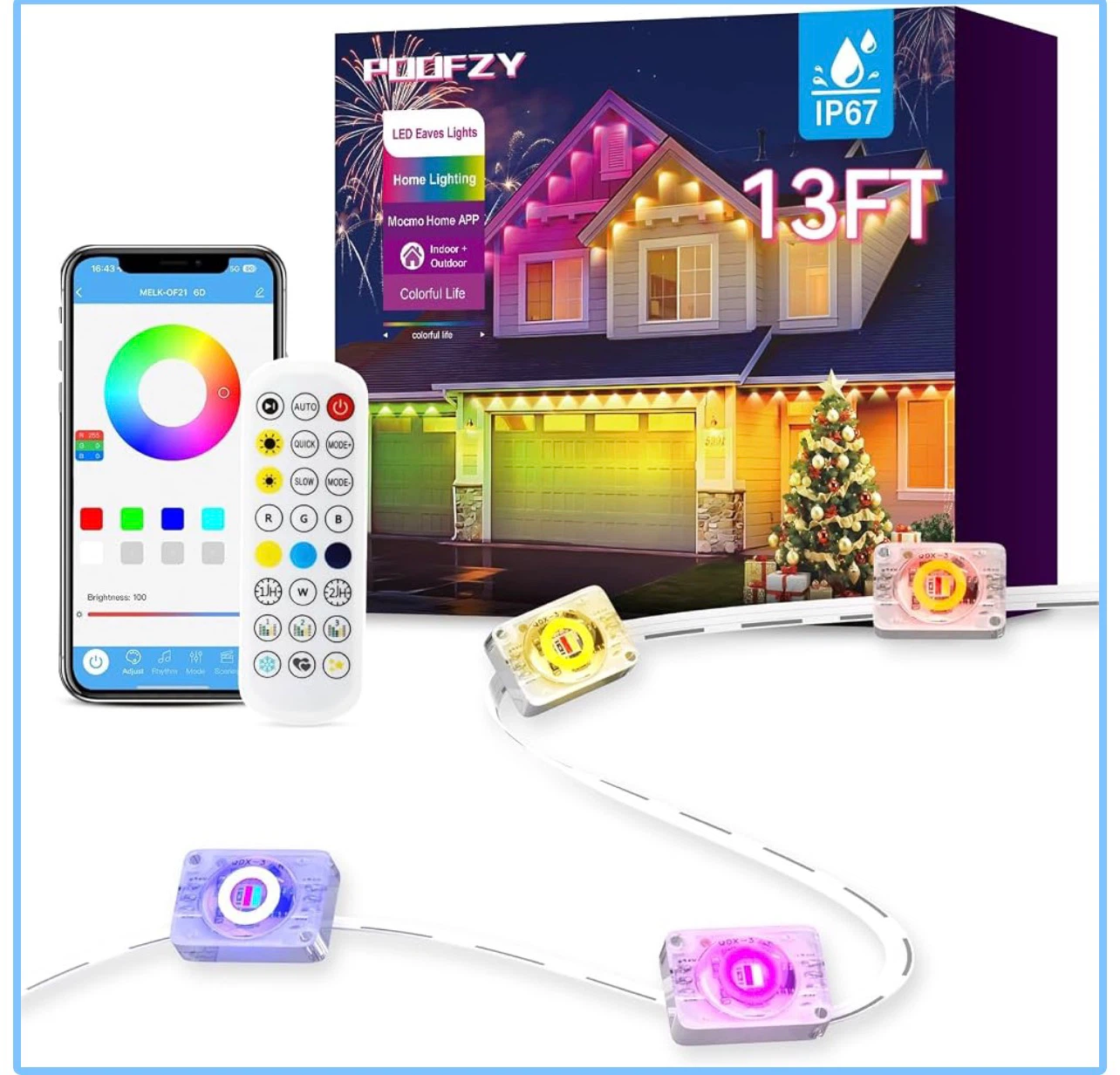13ft LED Eaves Lights
