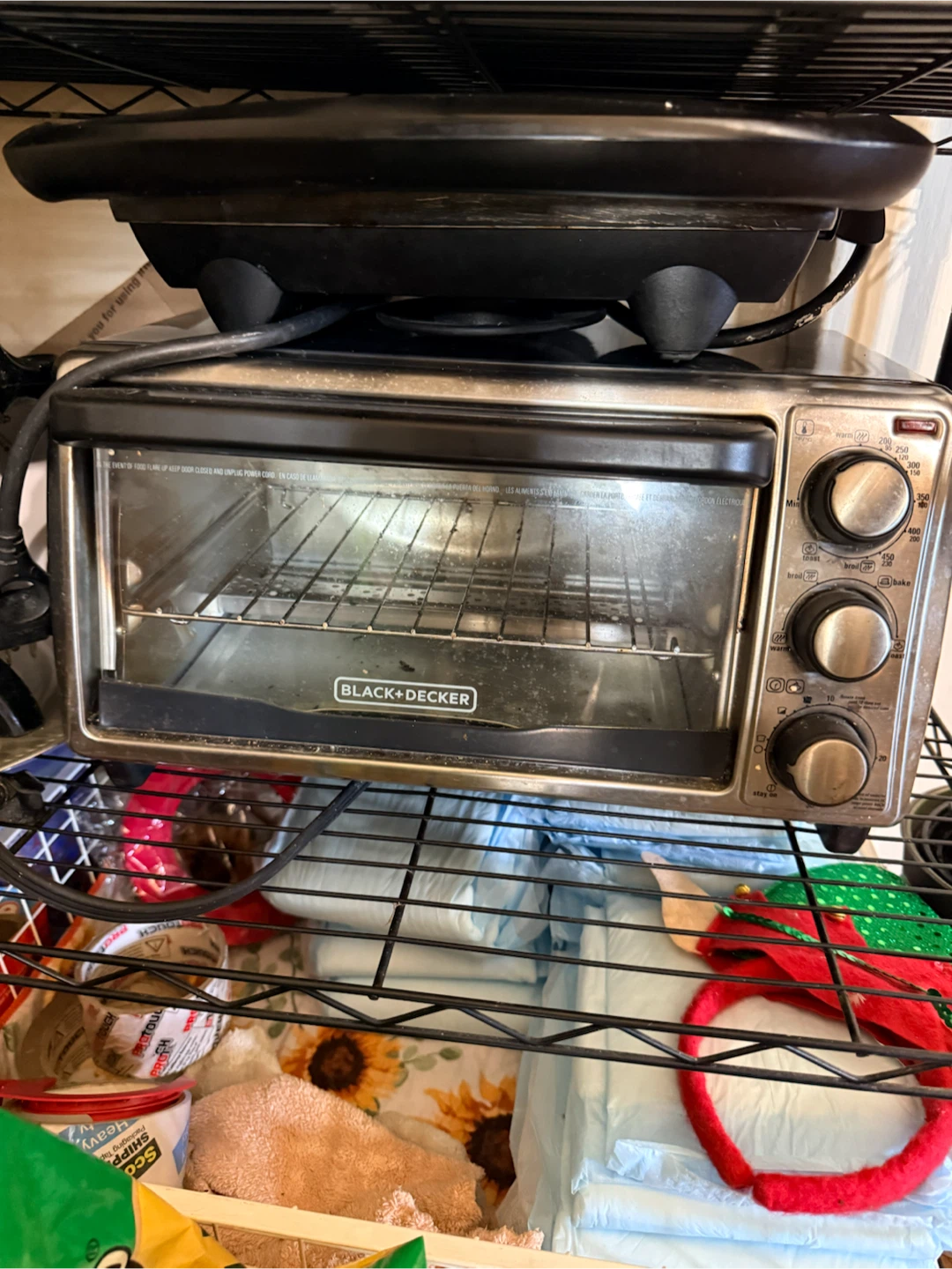 BLACK+DECKER Countertop Toaster Oven