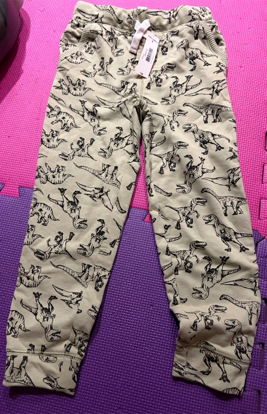 Kid Dinosaur Hoodie and Joggers Set - Size 5 - photo 2
