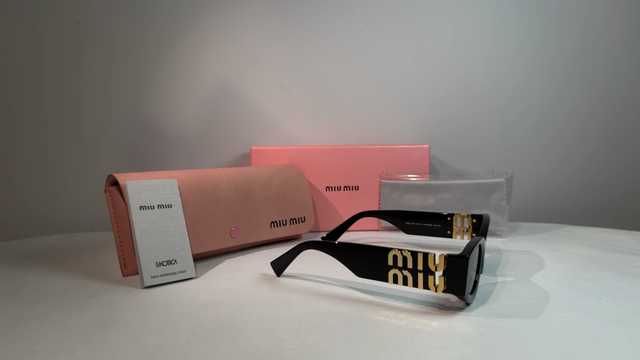 Miu Miu Black Sunglasses - photo 3