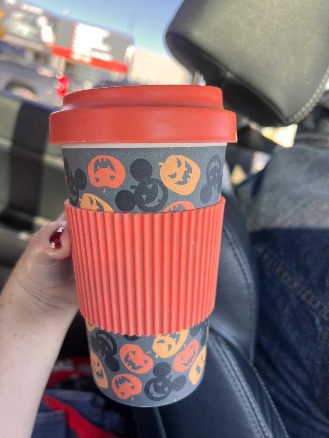 Disney Halloween Mickey Mouse Travel Mug