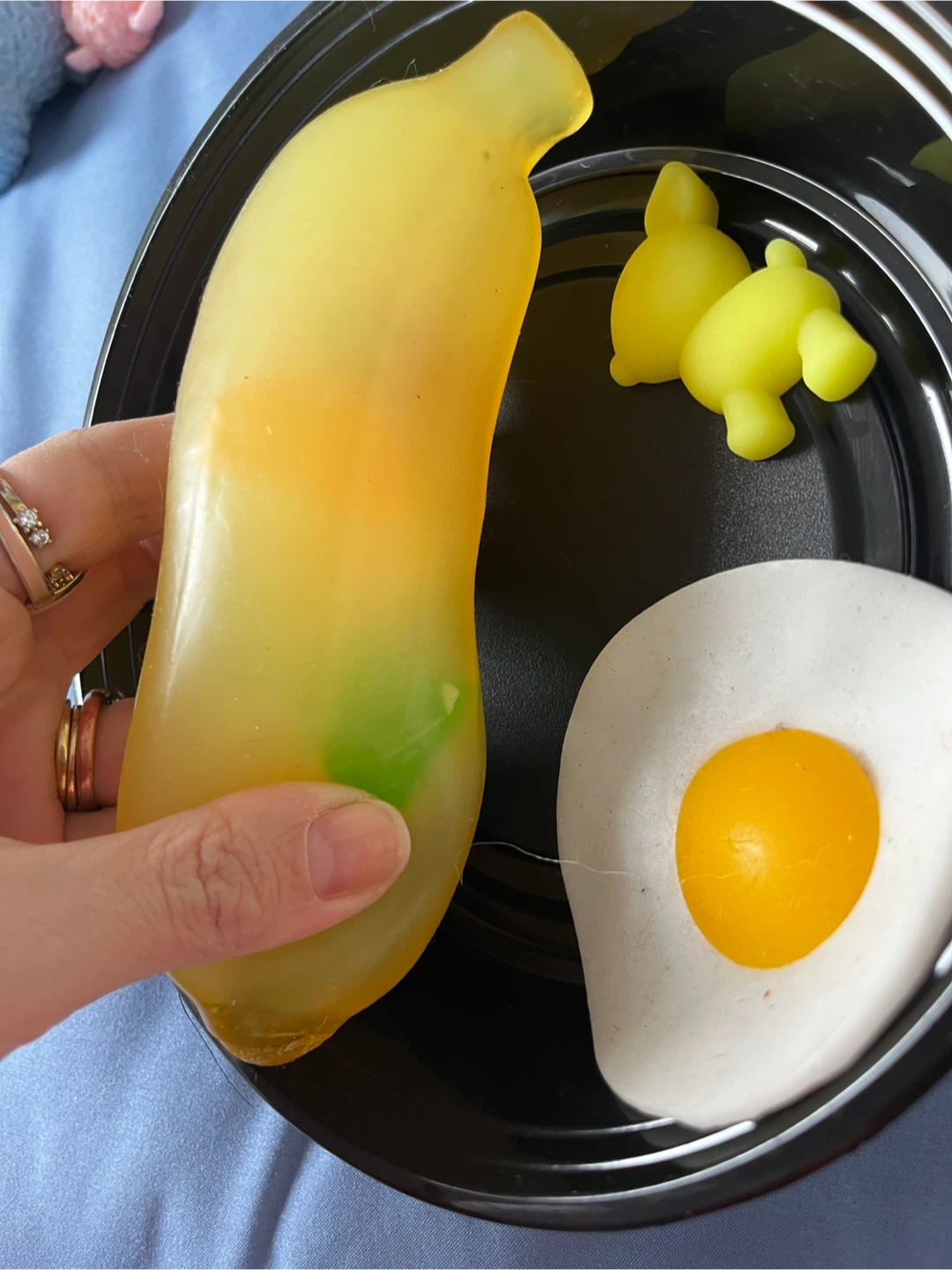 Set of Three Food Shaped Stress Relief Fidget Toys - photo 2