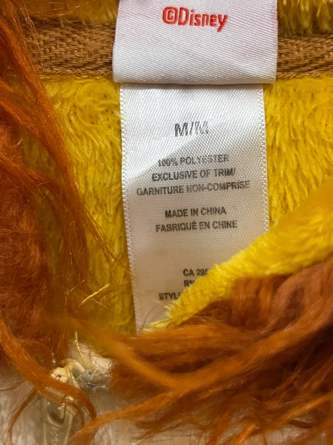 🎃  Disney's The Lion King Mufasa character onesie costume 🎃 - photo 5