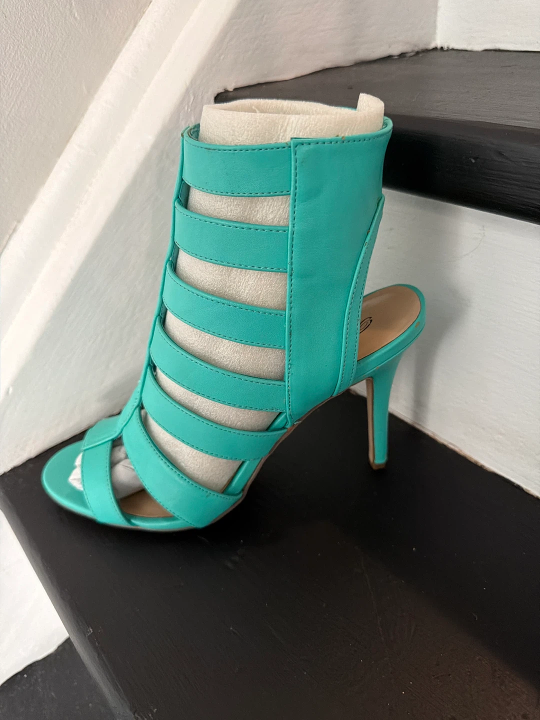 Teal Stiletto Heels Size 8 - photo 2