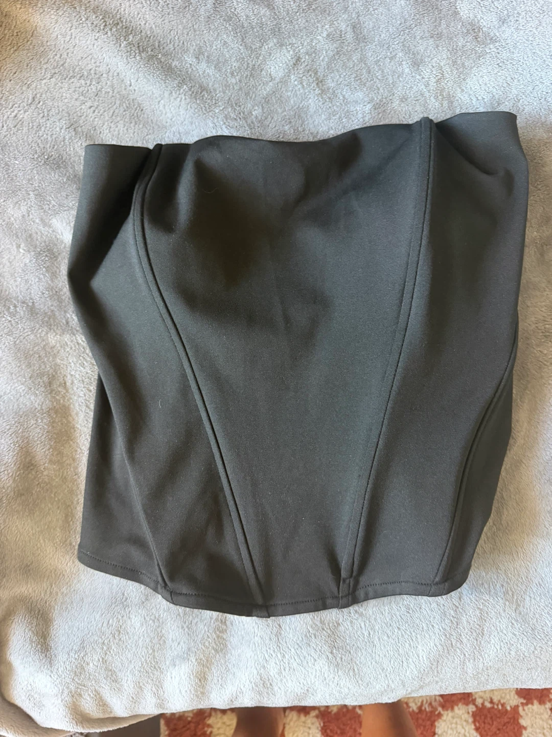 Black Corset Style Top