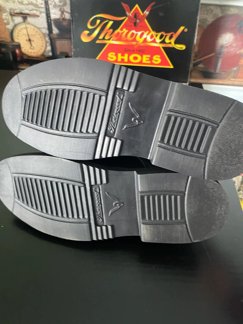 New! Unisex “Thorogood”Black Leather Work Shoes! - photo 5