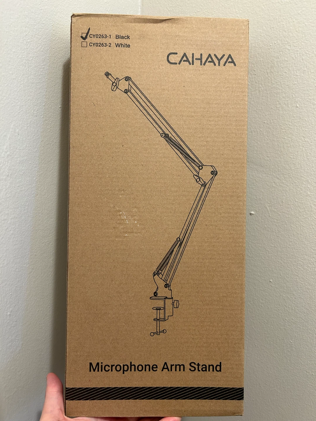 Brand New CAHAYA Desk Boom Arm Stand for Microphone & Phone