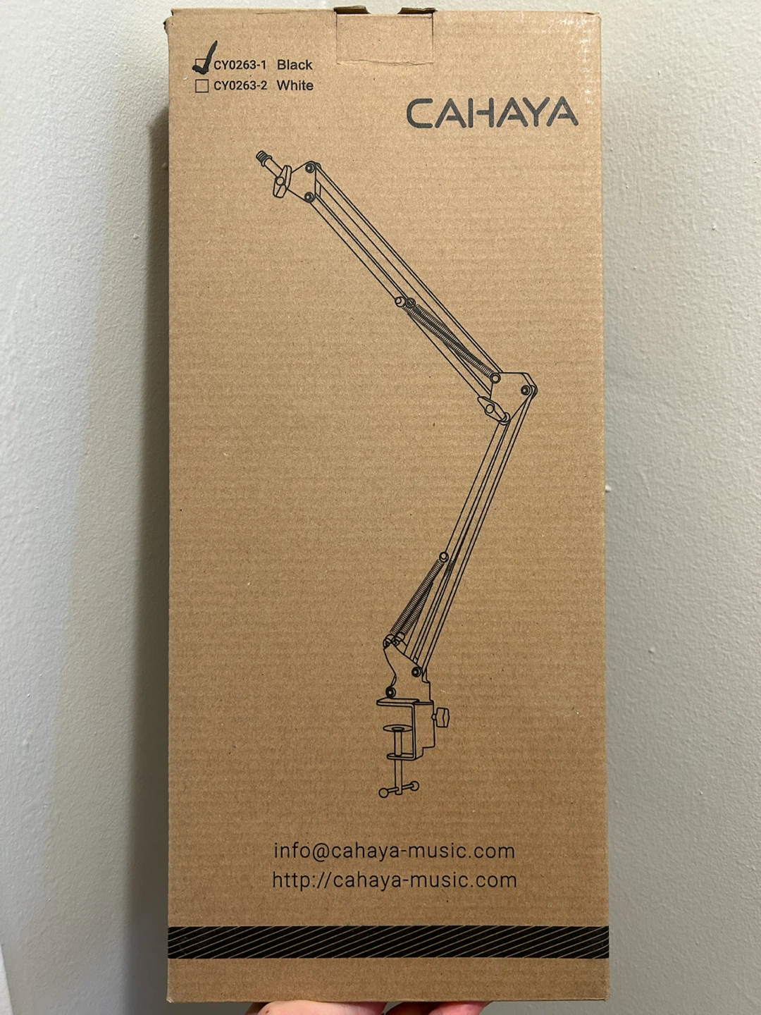 Brand New CAHAYA Desk Boom Arm Stand for Microphone & Phone - photo 2