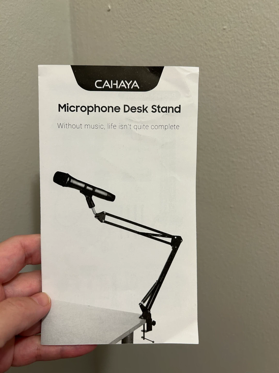 Brand New CAHAYA Desk Boom Arm Stand for Microphone & Phone - photo 3