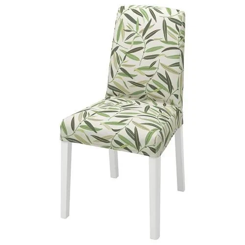 IKEA Henriksdal chair with leaf pattern cover - photo 2